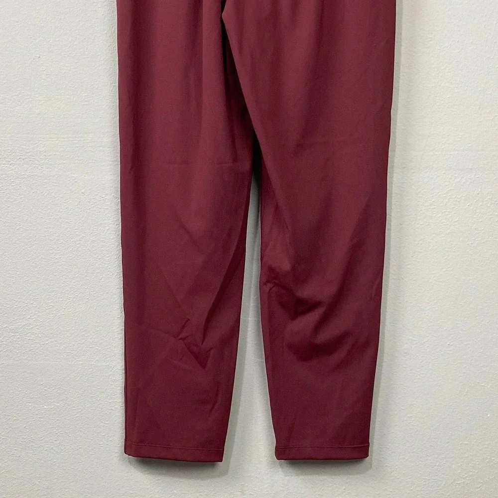 Lululemon Keep Moving Pants Size‎ 4 High Rise Burgundy Cassis Athleisure Casual